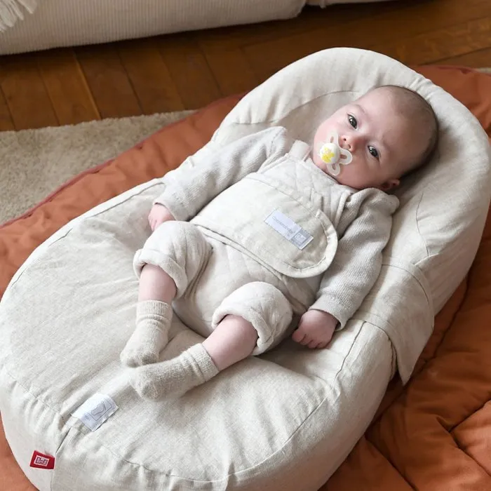 Beaba Cocoonababy Lino natural con sábana Beaba Cocoonababy Lino natural con sábana