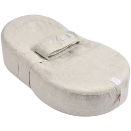Beaba Cocoonababy Lino natural con sábana