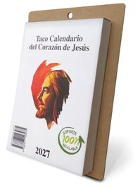 MENSAJERO Calendario de Pared Sagrado Corazón de Jesús 2027