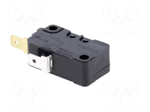 Aratas (Formerly Omron Components) Microconmutador SNAP ACTION D3V 16A/250VAC SPST-NO Aratas (Formerly Omron Components) Microconmutador SNAP ACTION D3V 16A/250VAC SPST-NO