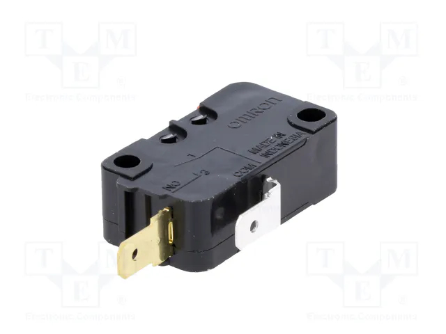 Aratas (Formerly Omron Components) Microconmutador SNAP ACTION D3V 16A/250VAC SPST-NO Aratas (Formerly Omron Components) Microconmutador SNAP ACTION D3V 16A/250VAC SPST-NO