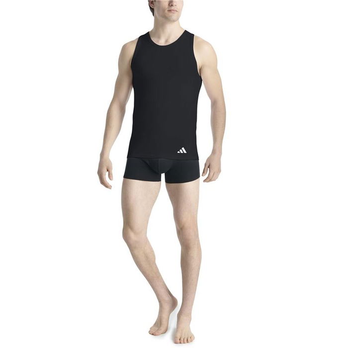 Camiseta de Tirantes Hombre Adidas Active Flex Negro