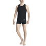 Camiseta de Tirantes Hombre Adidas Active Flex Negro