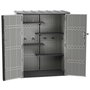 Lifetime Armario exterior vertical Rough Cut™ 1445 litros con estantes y colgadores