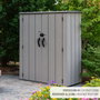 Lifetime Armario exterior vertical Rough Cut™ 1445 litros con estantes y colgadores