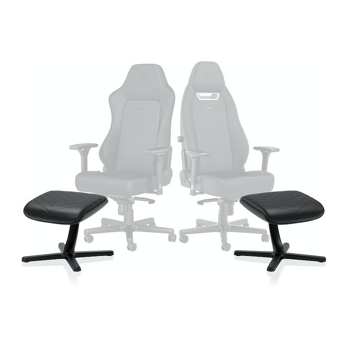 Noblechairs Fußstütze 2 - PU Negro