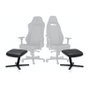 Noblechairs Fußstütze 2 - PU Negro