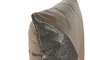 DKD Home Decor Cojín Metalizado Marrón y Dorado Pack de 2