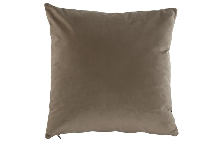 DKD Home Decor Cojín Metalizado Marrón y Dorado Pack de 2