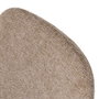 Silla Taupe Tejido-Metal Salón 43 X 52 X 87 cm (Set de 4)