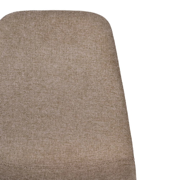 Silla Taupe Tejido-Metal Salón 43 X 52 X 87 cm (Set de 4) Silla Taupe Tejido-Metal Salón 43 X 52 X 87 cm (Set de 4)