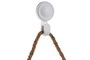 DKD Home Decor Set de 3 Espejos de Corazón Blanco 26x3x26 cm