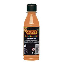 Jovi Témpera Fosforescente Naranja Botella 250 mL