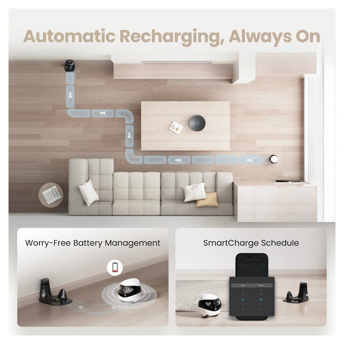 Enabot EBO Air 2 Robot Mascota 2K Cámara Visión Nocturna Wi-Fi Blanco 89.2 mm Enabot EBO Air 2 Robot Mascota 2K Cámara Visión Nocturna Wi-Fi Blanco 89.2 mm