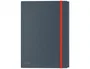 Leitz Carpeta Cosy 3 Solapas con Gomas y Bolsillo Interior Gris DIN A4