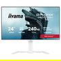 iiyama G-MASTER GB2471HSU-W1 Monitor Gaming 60.5 cm (24") Full HD 1920x1080 Fast IPS 240Hz 0.3ms G-SYNC Compatible FreeSync HDR10 Blanco