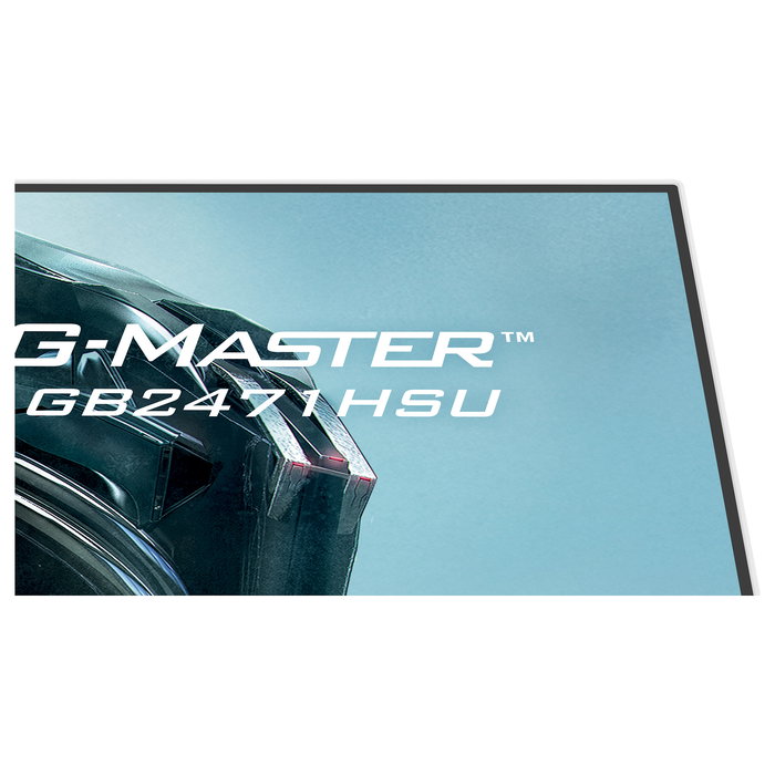 iiyama G-MASTER GB2471HSU-W1 Monitor Gaming 60.5 cm (24") Full HD 1920x1080 Fast IPS 240Hz 0.3ms G-SYNC Compatible FreeSync HDR10 Blanco