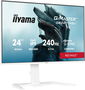 Iiyama GB2471HSU-W1 Monitor Gaming G-MASTER 24" / 60.5 cm Full HD 1920x1080, 240 Hz, 0.3 ms, G-Sync, HDR10, Altavoces, Ajustable VESA 100x100, Blanco