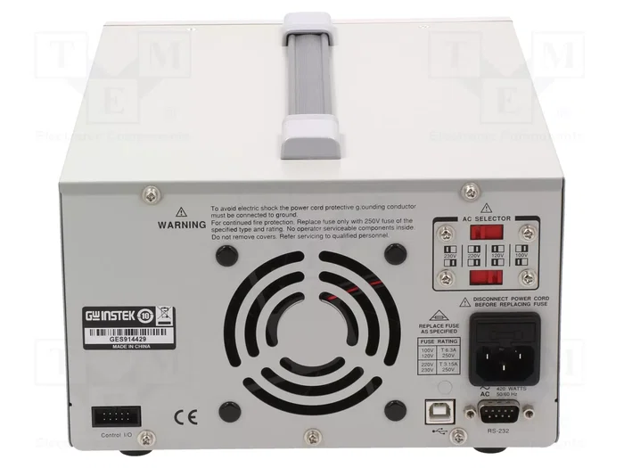 GW INSTEK GPP-3323 Fuente de alimentación de laboratorio programable 0÷32VDC 0...3A GW INSTEK GPP-3323 Fuente de alimentación de laboratorio programable 0÷32VDC 0...3A