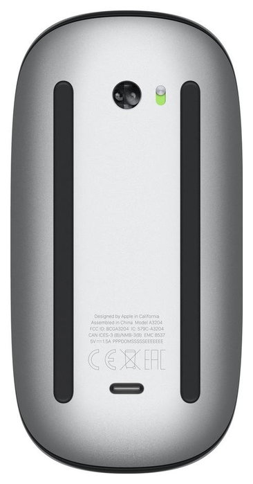 Apple Magic Mouse Negro - Superficie Multi-Touch USB-C Inalámbrico Apple Magic Mouse Negro - Superficie Multi-Touch USB-C Inalámbrico