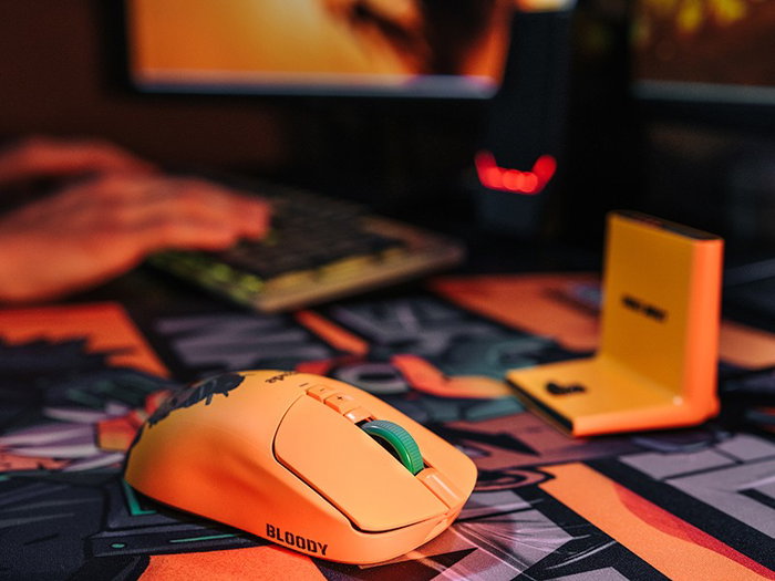 A4-Tech Bloody R72 Ultra Duo Renegade Amarillo A4-Tech Bloody R72 Ultra Duo Renegade Amarillo