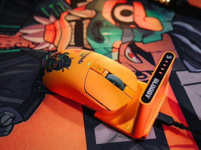A4-Tech Bloody R72 Ultra Duo Renegade Amarillo A4-Tech Bloody R72 Ultra Duo Renegade Amarillo