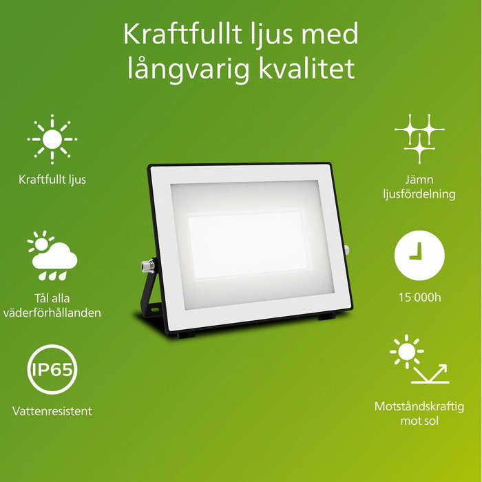 Philips Foco proyector Lois 50 W 5000 K 5400 lm Negro