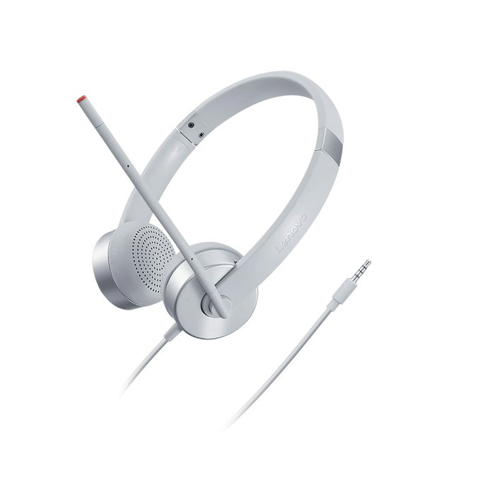 Lenovo 100 Stereo Analogue Headset Plata