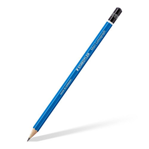 Staedtler 100 G24 Estuche de metal con 24 lápices de dibujo en graduaciones surtidas
