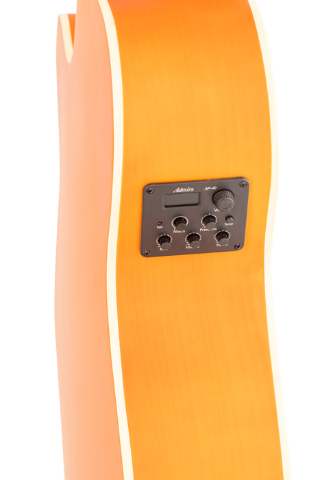 Guitarra Acústica Admira Indiana Naranja Satinada