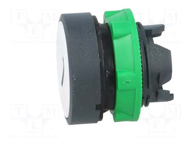 SCHNEIDER ELECTRIC Interruptor de presión Harmony XB5 blanco 22mm