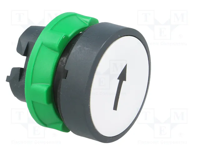 SCHNEIDER ELECTRIC Interruptor de presión Harmony XB5 blanco 22mm