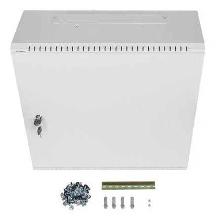 Lanberg Armario Rack Mural 19 Pulgadas 6U+3U Gris