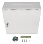 Lanberg Armario Rack Mural 19 Pulgadas 6U+3U Gris
