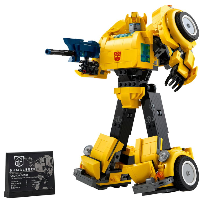 LEGO Bumblebee 10338 - Juego de Construcción Icons 950 Piezas, Modelo para Adultos de 18+ Años, Plástico, Multicolor