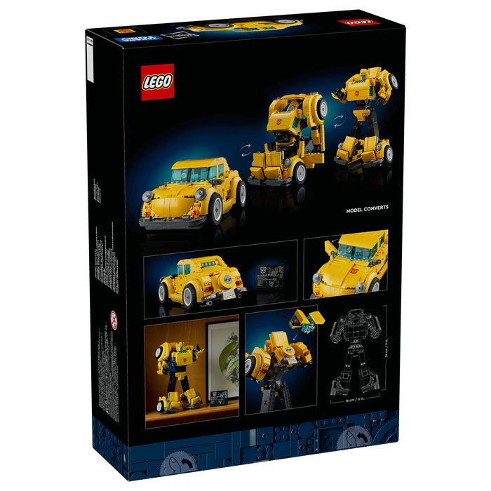LEGO Bumblebee 10338 - Juego de Construcción Icons 950 Piezas, Modelo para Adultos de 18+ Años, Plástico, Multicolor