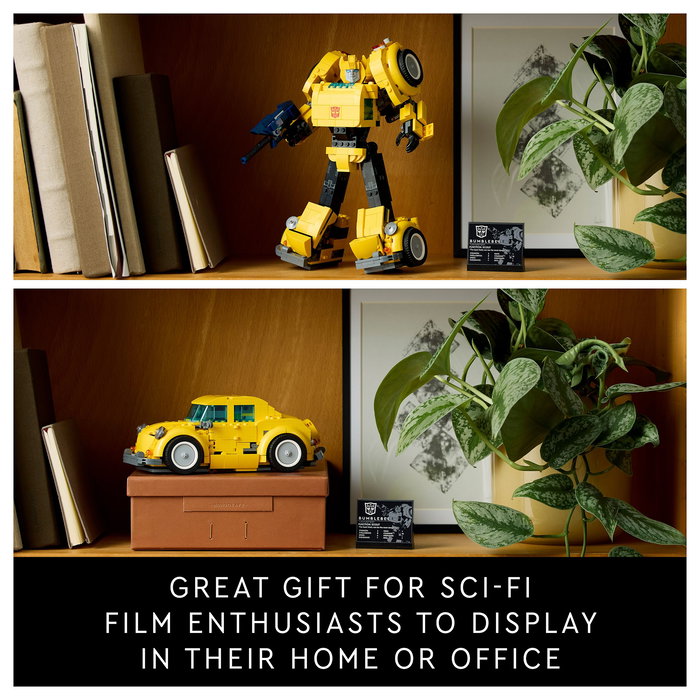 LEGO Bumblebee 10338 - Juego de Construcción Icons 950 Piezas, Modelo para Adultos de 18+ Años, Plástico, Multicolor