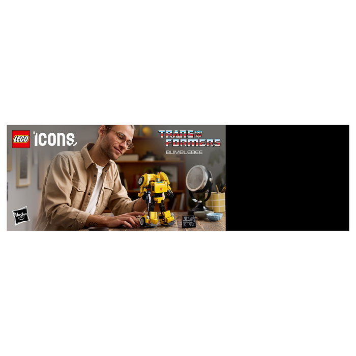LEGO Bumblebee 10338 - Juego de Construcción Icons 950 Piezas, Modelo para Adultos de 18+ Años, Plástico, Multicolor
