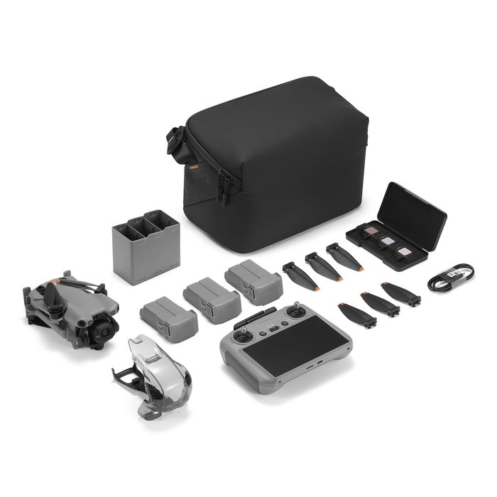 DJI Mini 5 Pro Fly More Combo con RC 2, Negro y Gris