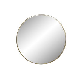 DKD Home Decor Espejo Redondo Metal Dorado 75x75 cm Colección Anxi Chic