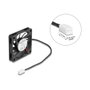 DeLOCK 67288 Ventilador Axial 5 V DC 60 x 60 x 10 mm Negro