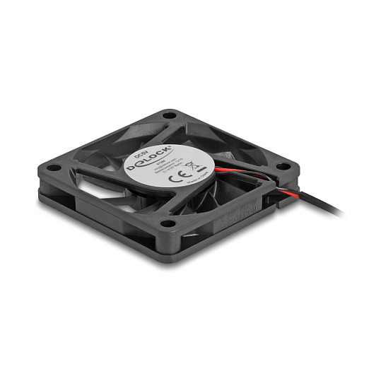 DeLOCK 67288 Ventilador Axial 5 V DC 60 x 60 x 10 mm Negro