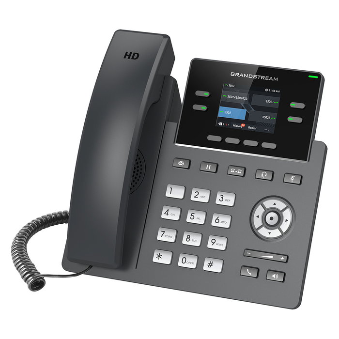 Grandstream GRP-2612P SIP Telephone with Power over Ethernet (PoE) - Entry Business IP Phone