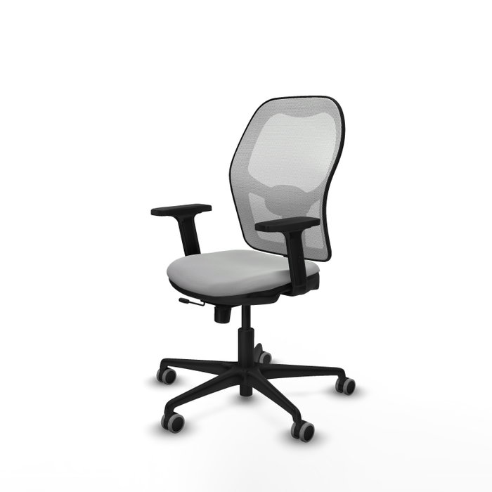PIQUERAS Y CRESPO Silla de oficina Jorquera Gris claro y Blanco PIQUERAS Y CRESPO Silla de oficina Jorquera Gris claro y Blanco