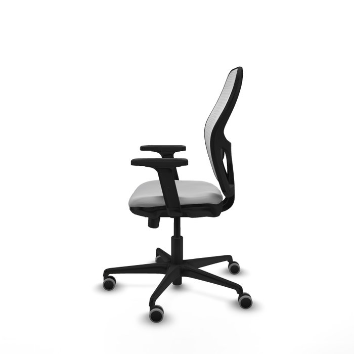 PIQUERAS Y CRESPO Silla de oficina Jorquera Gris claro y Blanco PIQUERAS Y CRESPO Silla de oficina Jorquera Gris claro y Blanco
