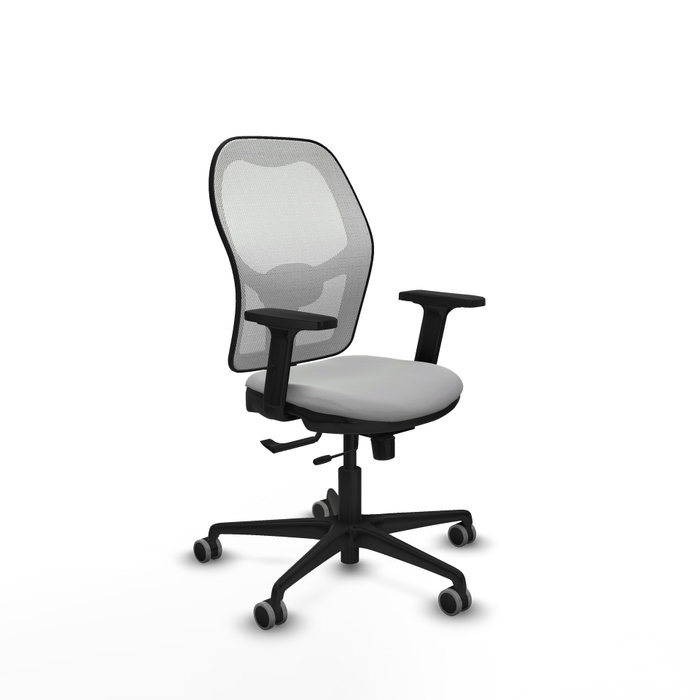 PIQUERAS Y CRESPO Silla de oficina Jorquera Gris claro y Blanco PIQUERAS Y CRESPO Silla de oficina Jorquera Gris claro y Blanco