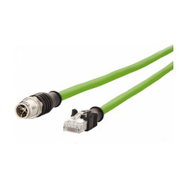 METZ CONNECT Cable de conexión M12 ST-RJ45 ST 8-pol X-kodiert 5m