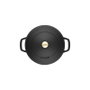 Staub Cazuela Chistera 28 cm Negro