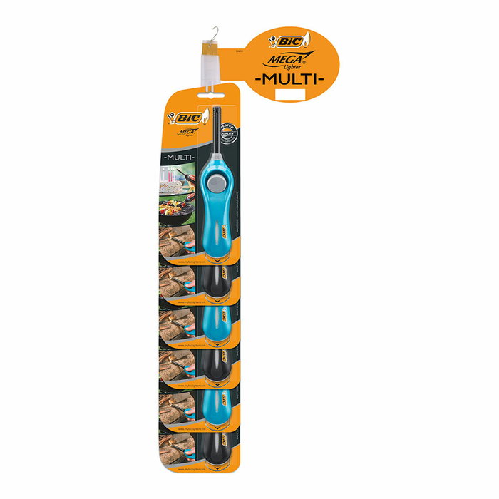Bic Encendedor de cocina U140 colores surtidos tira de 6 uds Bic Encendedor de cocina U140 colores surtidos tira de 6 uds