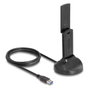DeLOCK Adaptador USB Wi-Fi 6 Dualband AX1800 (1201 + 574 Mbps)